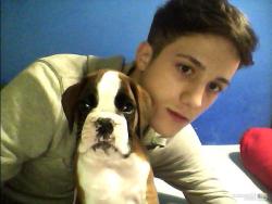 me & my dog- X