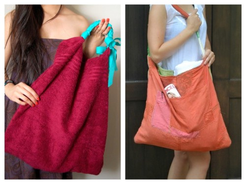 DIY Two Beach Bag Tutorials. These tutorials were featured as part of BuzzFeed&rsquo;s Craft Wars: T