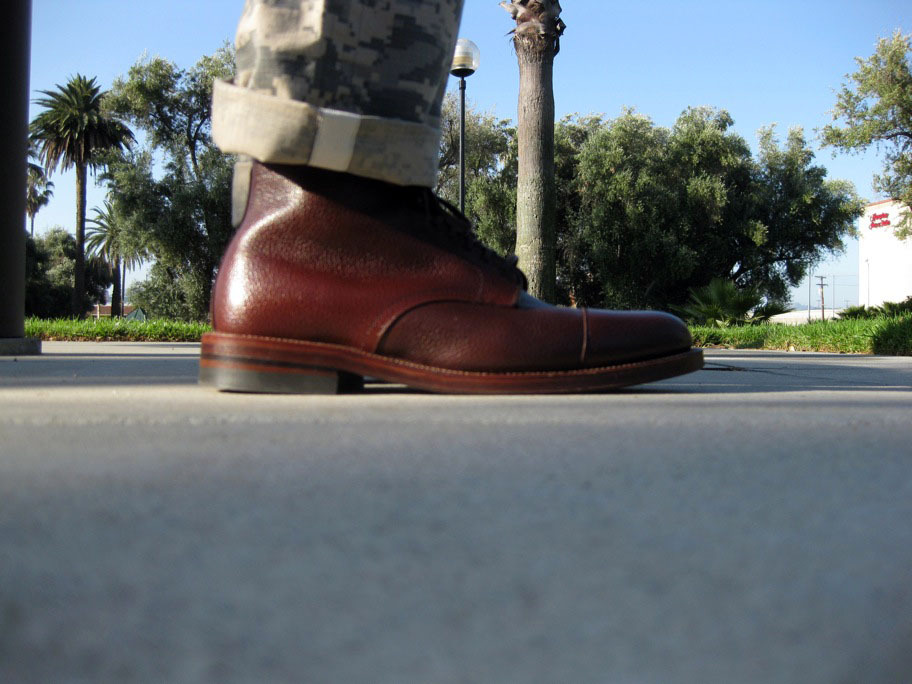 wisith:  Jacket: Thick as Thieves.  Chinos:  Epaulet.  Shirt:  MTM.  Sunglasses: 