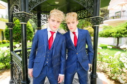 cuteguyss:  John + Edward = Jedward  follow @planetjedward in Twitter^^