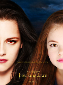 Oxgerryberryxo:  Bella And Renesmee - Breaking Dawn Part 2 - Poster By *Oxgerryberryxo