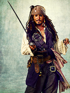 sophiecaley:  Jack Sparrow photoshoot 