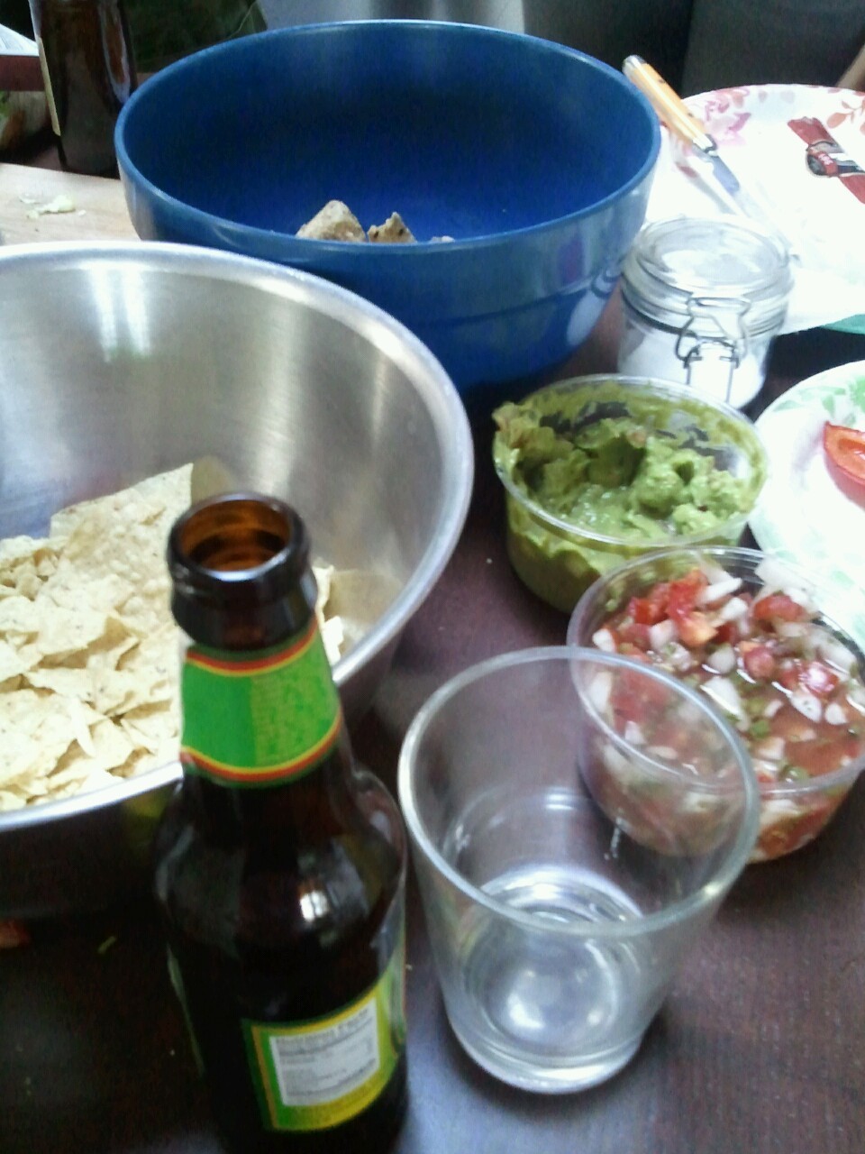 Eatin it.