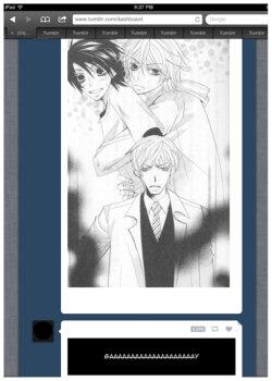 soraritsuka:  This came up on my dashboard like this… Hahaha  Oh sshhhiiiitttt o.o