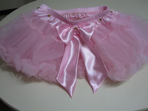 purriko:  new pink studded tutu on our etsy! :)  https://www.etsy.com/listing/100794296/pink-tutu-pink-bow-gold-studs