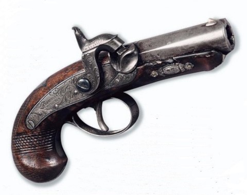 Historic Pocket Pistol-.44 Philadelphia DerringerThis is the infamous derringer that John Wilkes Boo