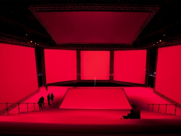 Shot of Kayne’s seven screen theatre setup at Cannes for his new film, Cruel Summer!
Other stuff…
Travis Porter – From Day 1 Album Preview (GO)
Lil’ Kim Takes In Her Ailing Estranged Father (GO)
Malia Obama Can You Spot THE SECRET SERVICE??...