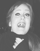 nobodys-perfect-only-adele:  Adele funny faces :3!