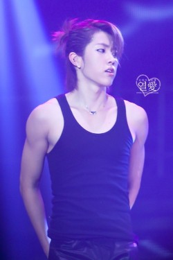 Junhyung4Spirit:  Sungyeol Is Least Sexy? Psh Yeah Right, Those Arms And That Wife-Beater,