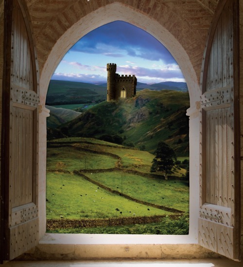 bluepueblo:  Castle View, Wales photo via unearthly 