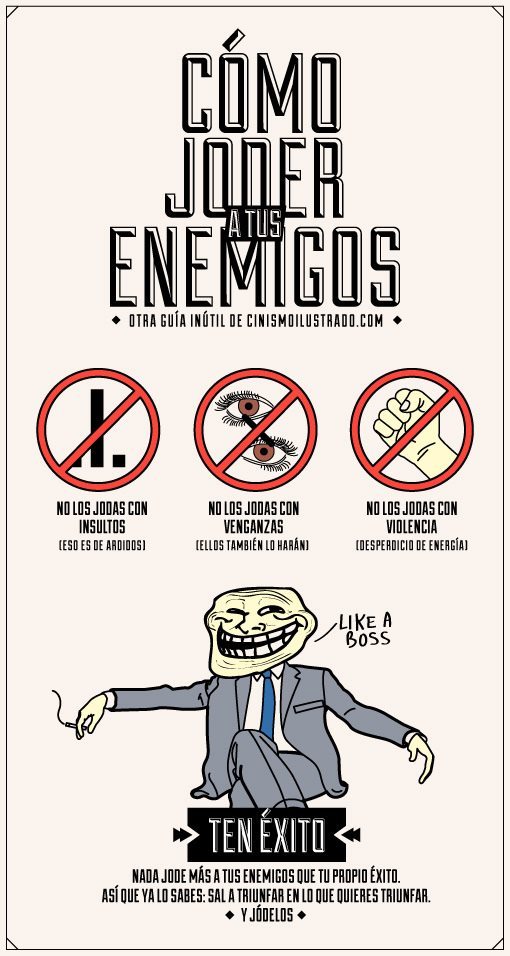 pillositio:  Cómo joder a tus enemigos 