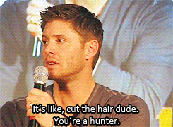  A fan asked Jensen if he was ashamed of