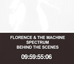 vibesfous:  Spectrum, Florence and the Machine.