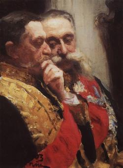 Lyghtmylife:  Ilia Efimovich Repin  (Russian Reslist Painter 1844-1930) Portrait