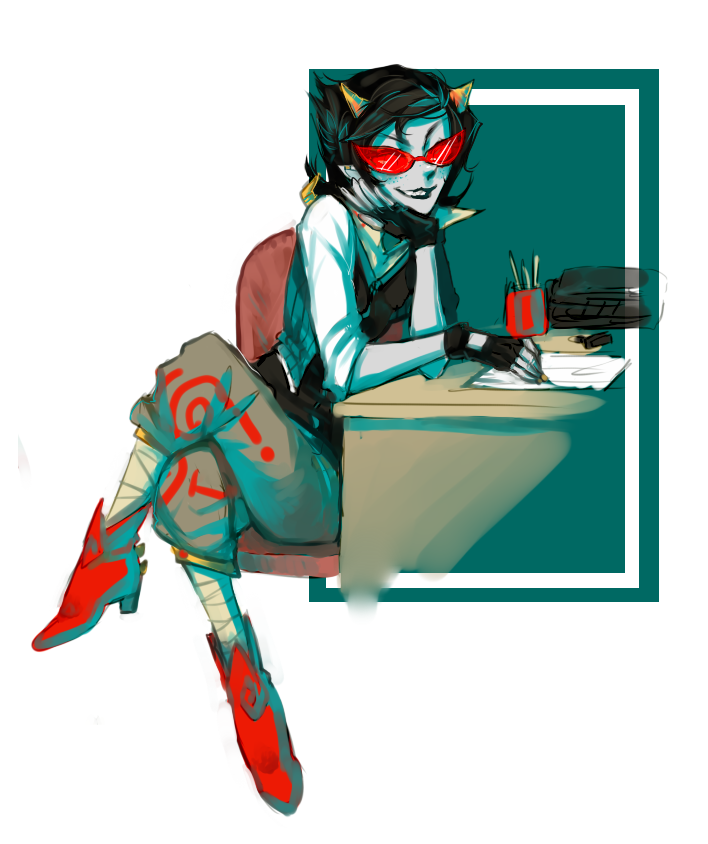 death-limes:  thejotaku:   ~Hipster Clothing Shop Worker~ ~Errand Runner for her