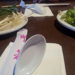 Pho with cousins..  (Taken with Instagram