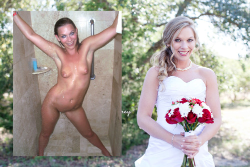 wifeandbrideexposed:  Austin bride Ashley 
