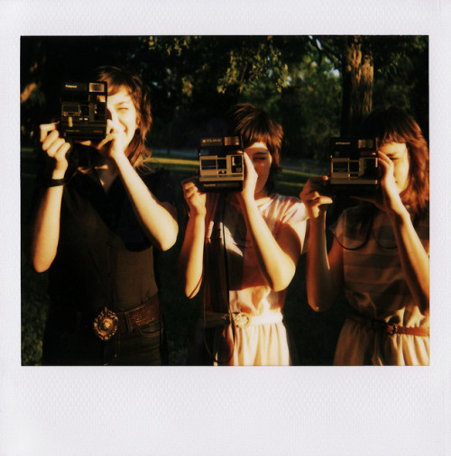 camerasexual: polaroidx3 by jackie young. on Flickr.