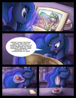 omg what is this i have never heard of this artist, and this art is amazing *hops to dA* I love Celestia x Cake shipping