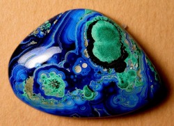 Azurite and Malachite from Brisbee, AZ