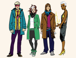 angelophile:  X-Men Street Fashion by Andy