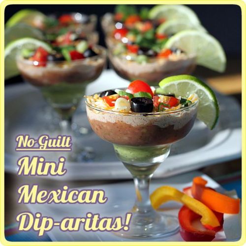 DIY Low Calorie Single Serving Mexican Dip Recipe. I have always said that fat free refried beans ta