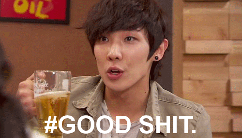 officialmblaq:  officialmblaq:  I had to, I felt like he was mouthing it; lmao. 
