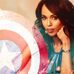 waterfights:  The Awevengers: In which everyone is a woman of colour and the world is a better place. Tracie Thoms as Nik Fury / Kerry Washington as Stephanie Rogers / Sofia Vergara as Antonia Stark / Zoe Saldana as Thor / Aubrey Plaza as Beth Banner