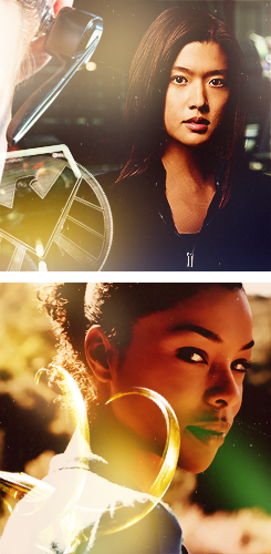 waterfights:  The Awevengers: In which everyone is a woman of colour and the world is a better place. Tracie Thoms as Nik Fury / Kerry Washington as Stephanie Rogers / Sofia Vergara as Antonia Stark / Zoe Saldana as Thor / Aubrey Plaza as Beth Banner