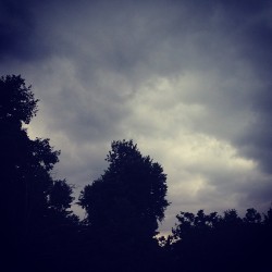 There&rsquo;s a storm a brewin&rsquo;  (Taken with instagram)