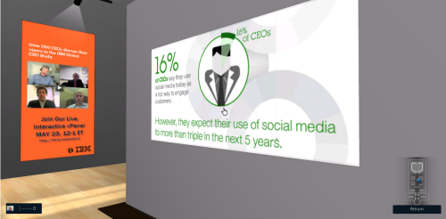 Visit the GBS Virtual Center for the 2012 CEO Study 3D Experience
To socialize and share Leading Through Connections, the 2012 IBM Global CEO Study, we’ve converted our newly upgraded Virtual Center into a realtime environment where you can...