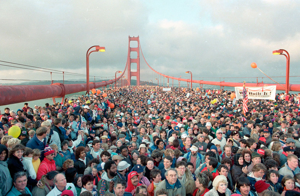 theatlantic:  In Focus: The Golden Gate Bridge Turns 75  Sunday marked the 75th