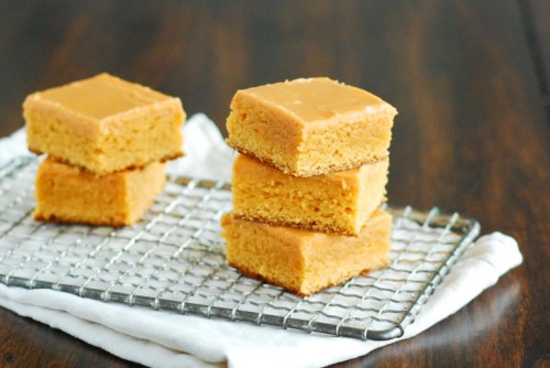 Double Butterscotch Bars. &recipe here.