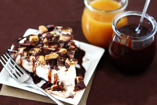 Heath Bar Ice Cream Pie. &recipe here.