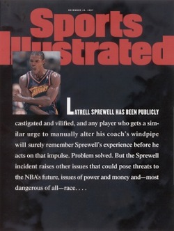 Latrell Sprewell - Sports Illustrated  -