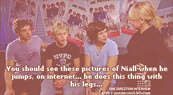 yolopussies:  11/∞ » niam moments that make me question to myself why i’m breathing