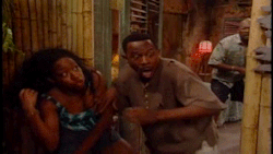 howtobeterrell:  215couple:  mygifcorner:  Martin- Season 3 Episode 24- “Romantic Weekend” If you don’t remember this episode on Chilligan Island with the rat looking thing, something wrong with you.   “DAT AINT NO DAMN Puppy” 