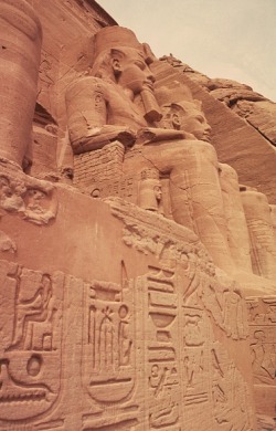 ancientart:  The Great Temple of Ramses II, 1213 BC 