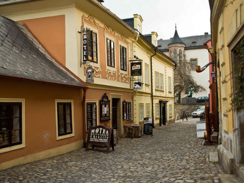 visitheworld: The scenic storefront of Kutna Hora, Bohemia, Czech Republic (by les abeyta).