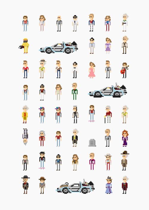 mmoroca:  7 películas en 8bits: por Fitz Fitzpatrick (vía @Youzee)