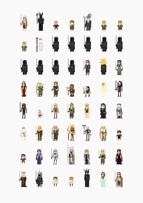 mmoroca:  7 películas en 8bits: por Fitz Fitzpatrick (vía @Youzee)