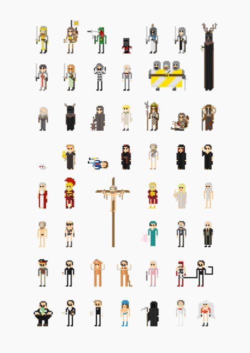 mmoroca:  7 películas en 8bits: por Fitz Fitzpatrick (vía @Youzee)