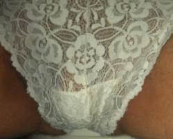 lvglace:  My panties for work today. Please send me notes to keep me hard in them all day…. 