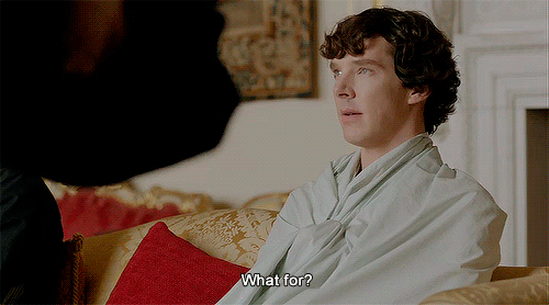 crosstheborderline: Sherlock doesn’t give a shit about the royals either