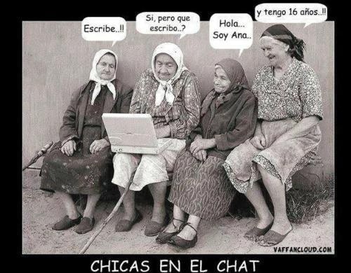 sopadeburra:  En el chat todo el mundo miente