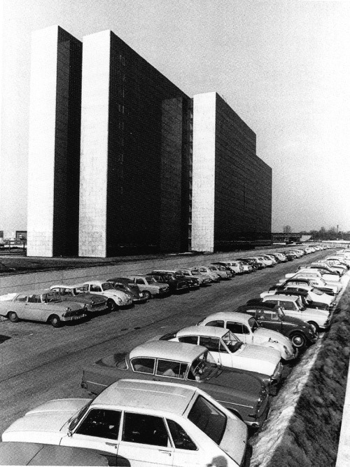 pedroquintas: ARNE JACOBSEN VATTENFALL BUILDING (FORMERLY HEW BUILDING), HAMBURG CITY NORD, 1963-6