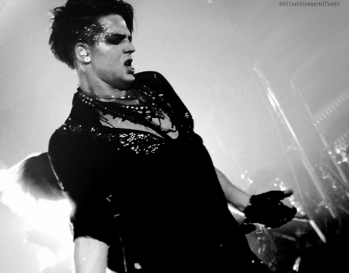 blackandwhitelambert:  13/100 ღ Adam Lambert random pics. 