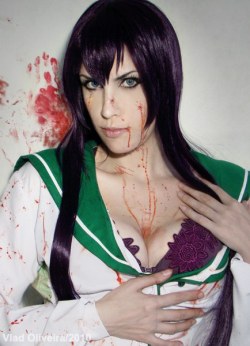 rule34andstuff:  Fictional characters I would wreck(provided they were non-fictional): Saeko Busujima(High School of the Dead).