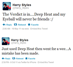 fuckyeahwanderection:   1D Things: Harry + Twitter 