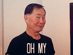 When you find out someone hot follows you